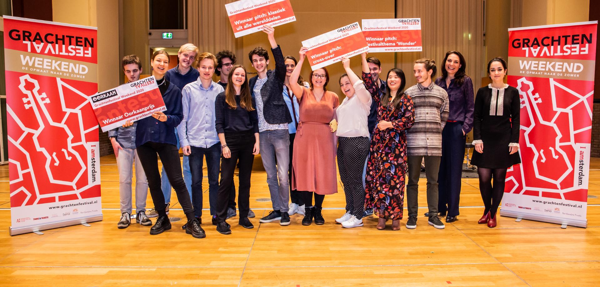 And the winners of the Grachtenfestival Weekend pitches 2020 are: